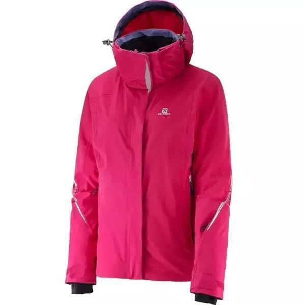 Женская лыжная куртка Brilliant 20K/20K SALOMON, цвет rosa лыжная куртка теплая лыжная женская captivate 20k spyder цвет grau