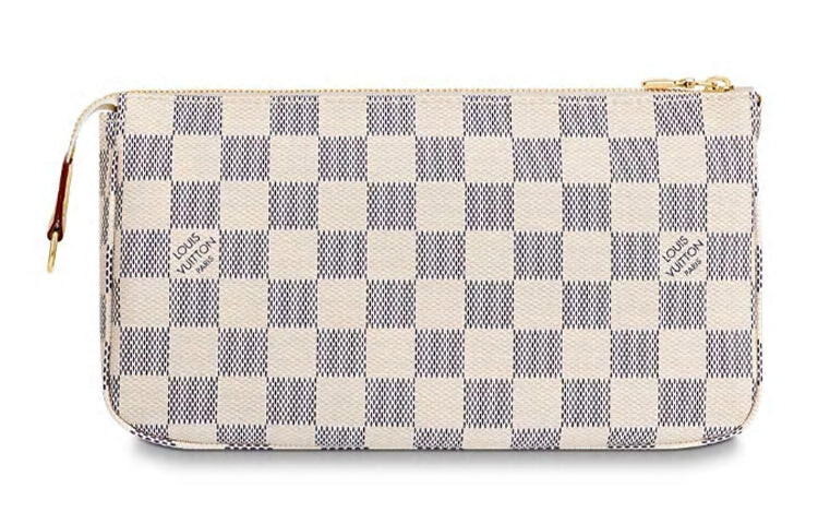 

Сумка Louis Vuitton Damier Azur из парусины, Бежево-желтая