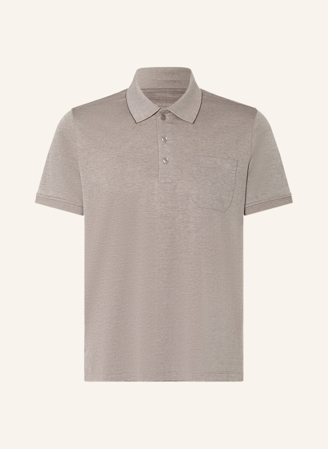 

Рубашка поло STROKESMAN'S Piqué Regular Fit, коричневый