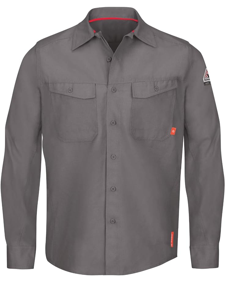 Рубашка Bulwark FR iQ Series Endurance Collection FR Work, серый