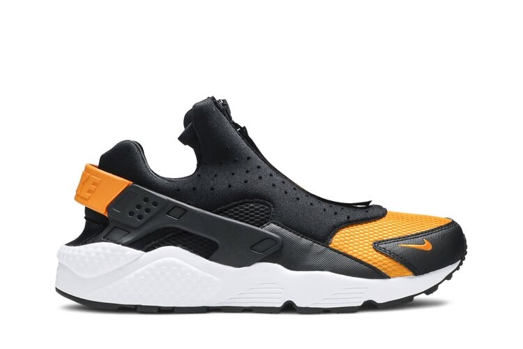 

Кроссовки Nike Air Huarache Run EXT Zip 'Black Orange Peel', черный