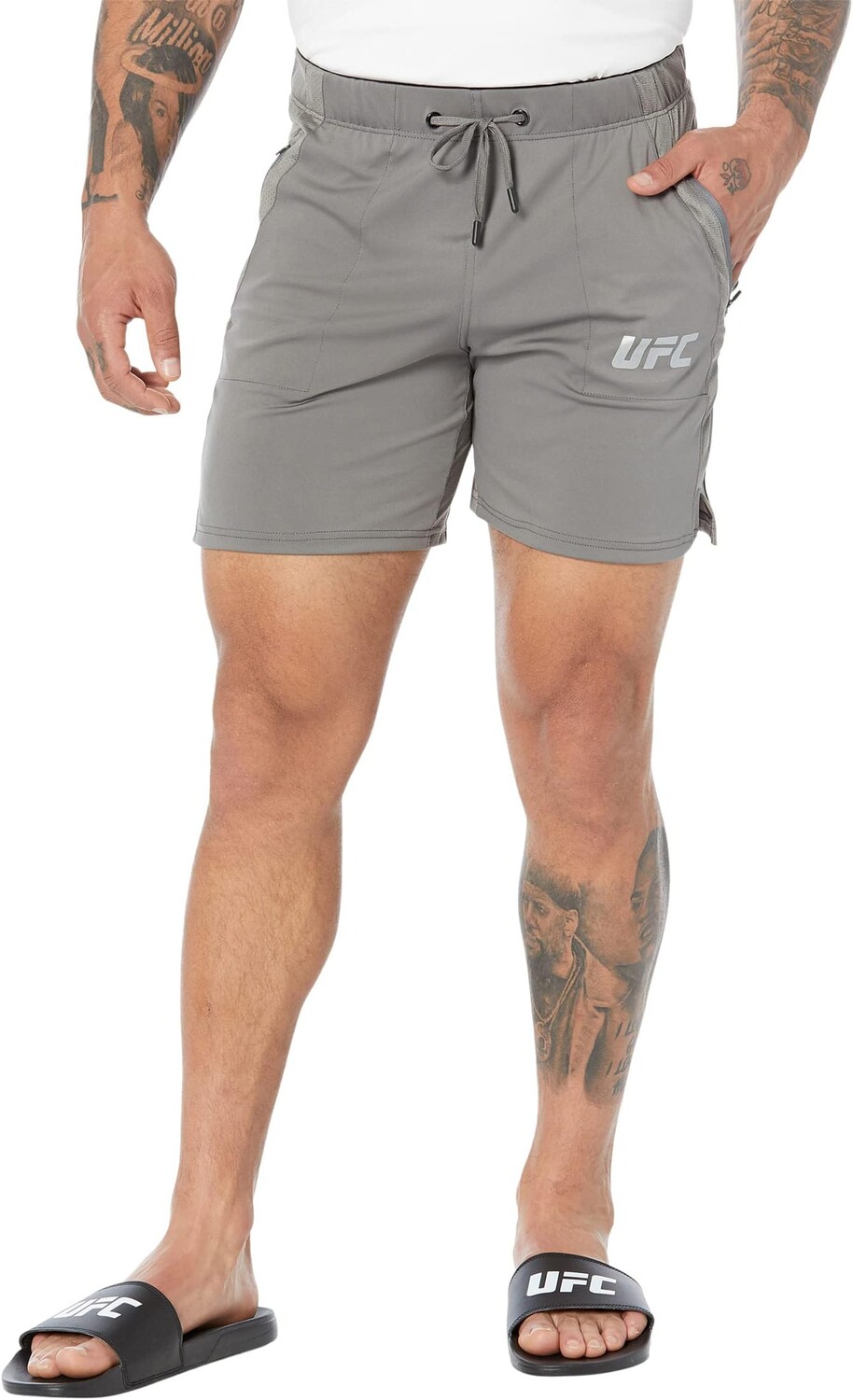 

7-дюймовые шорты без трусов UFC, цвет Pewter