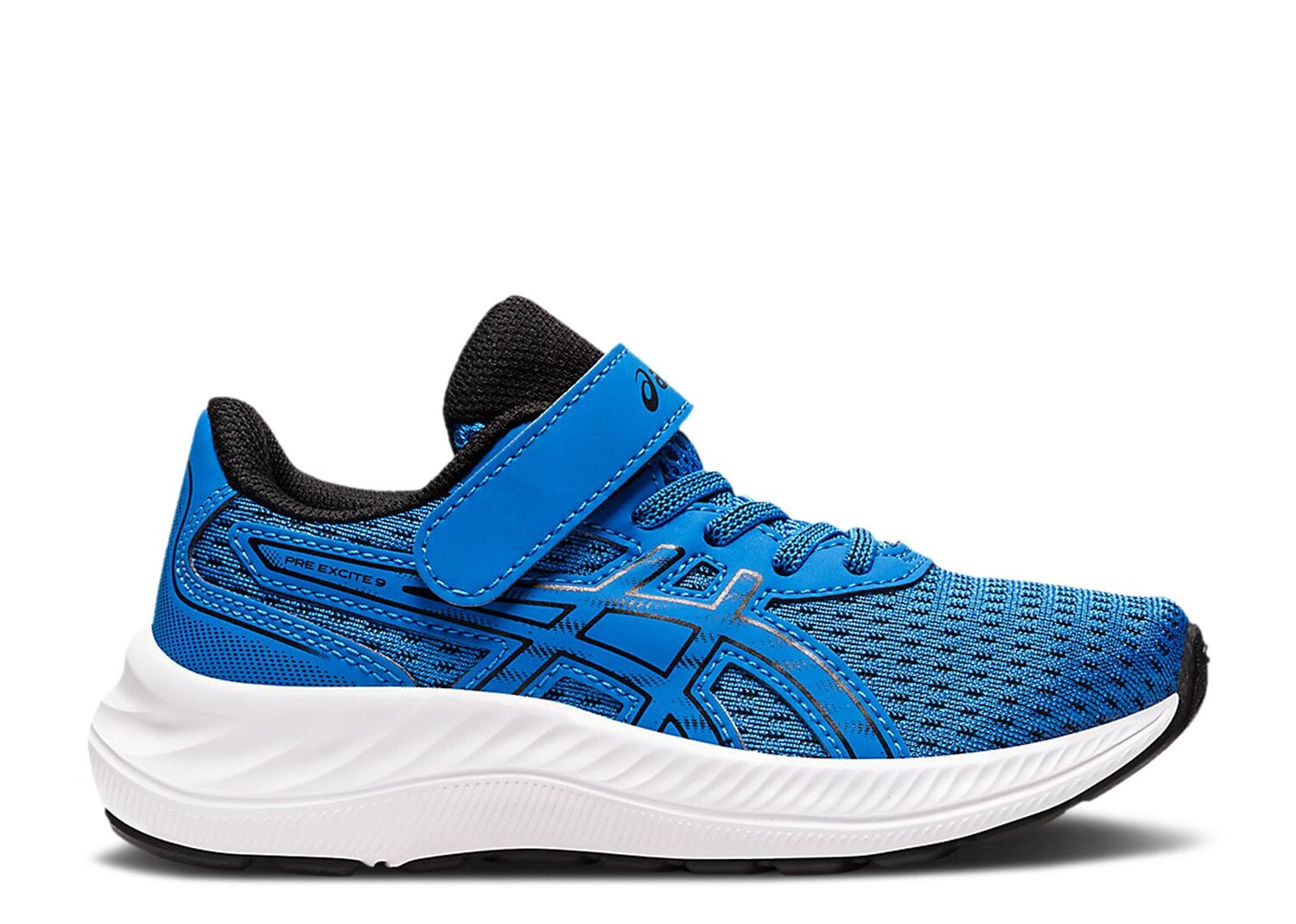 

Кроссовки ASICS Pre Excite 9 Ps 'Electric Blue Black', синий