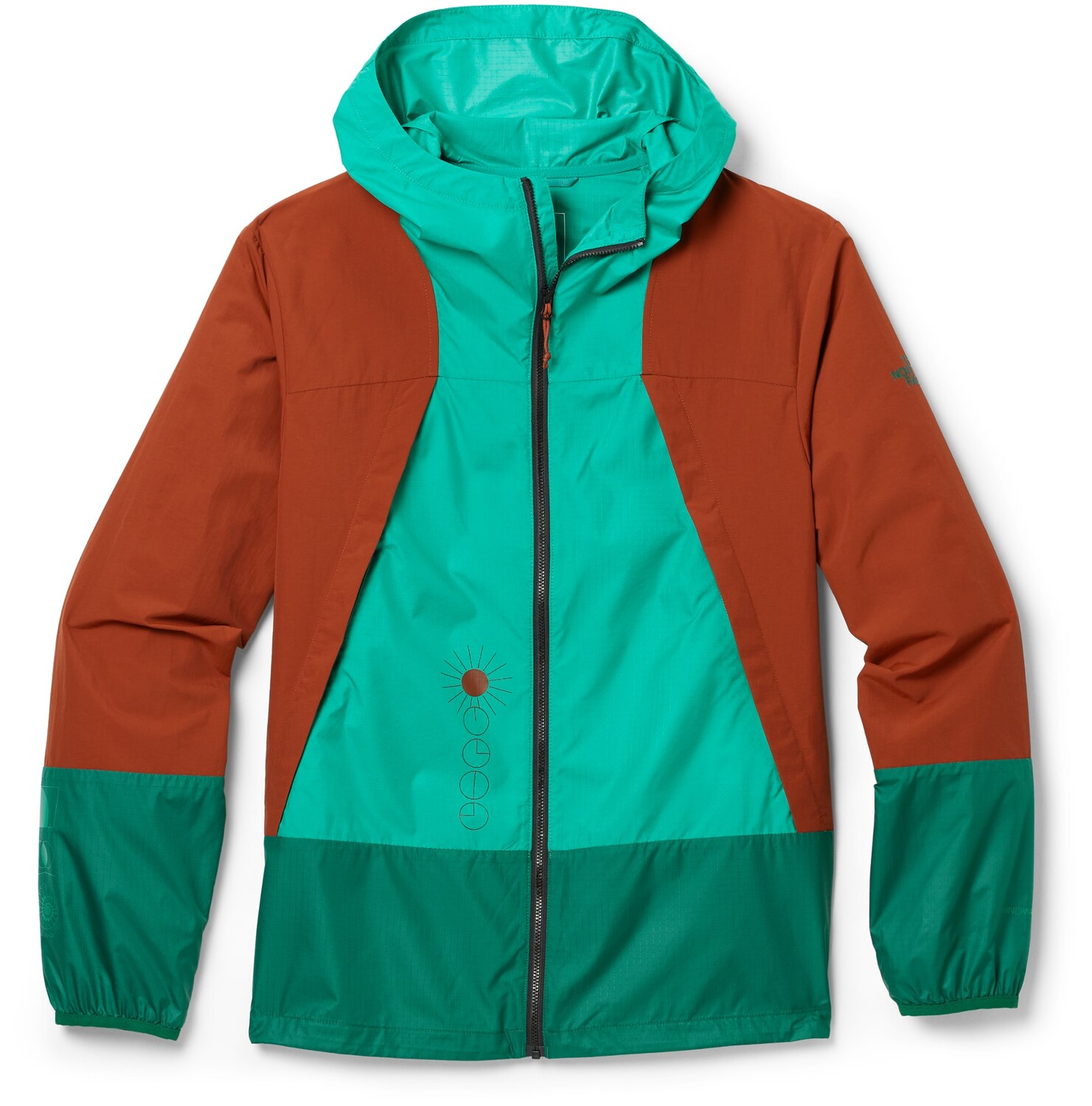 

Куртка Trailwear Wind Whistle - Мужская The North Face, зеленый
