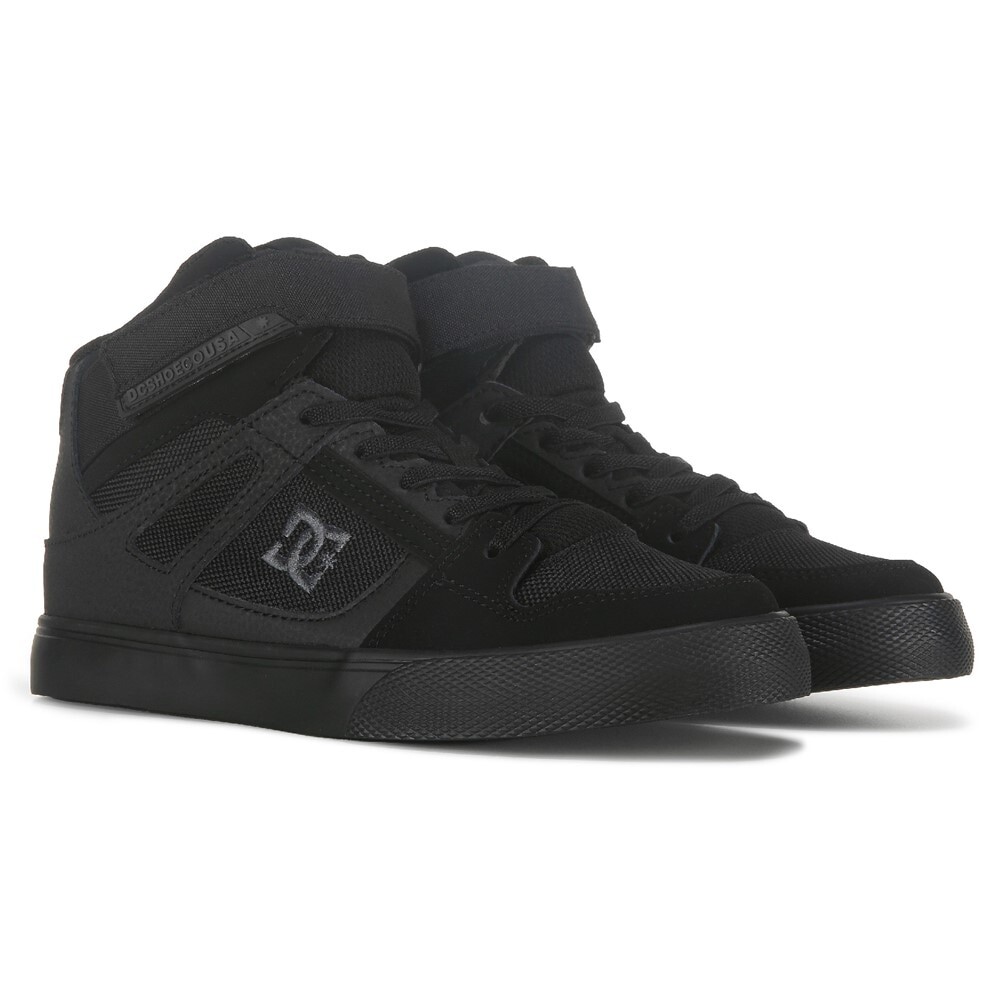 

Детские кроссовки для скейтбординга Pure High Top EV Little/Big Kid Dc Shoes, черный