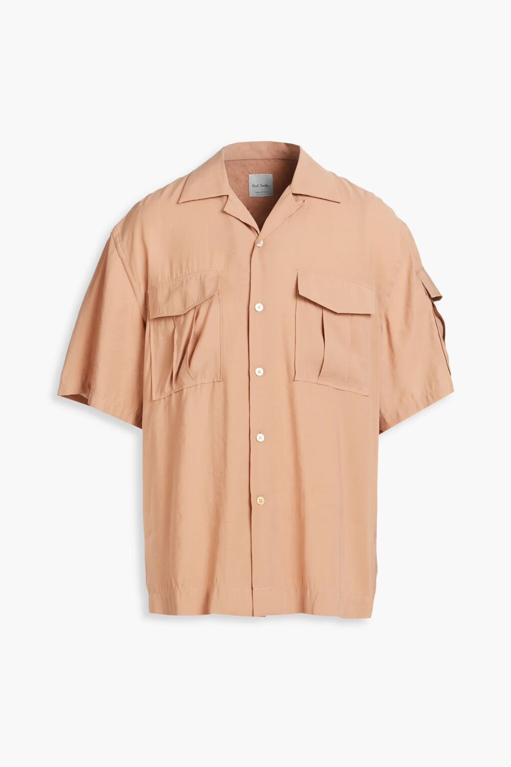 

Рубашка из модала Paul Smith, песок