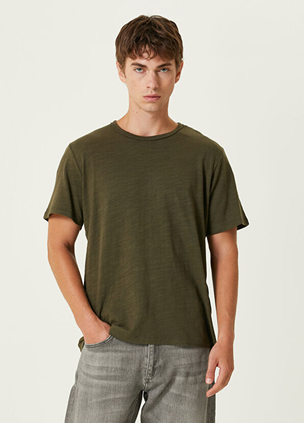 

Классическая базовая футболка Flame Rag&Bone, хаки