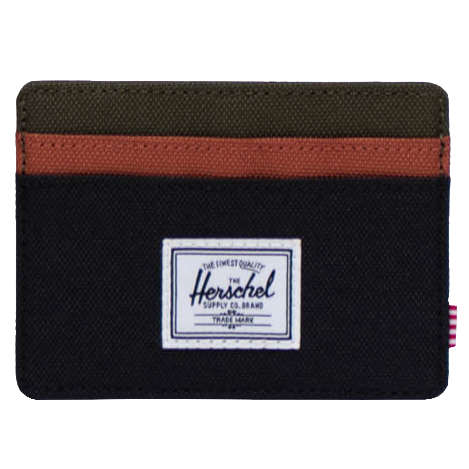 Кошелек Herschel Herschel Cardholder Wallet, черный кошелек herschel herschel oscar wallet черный