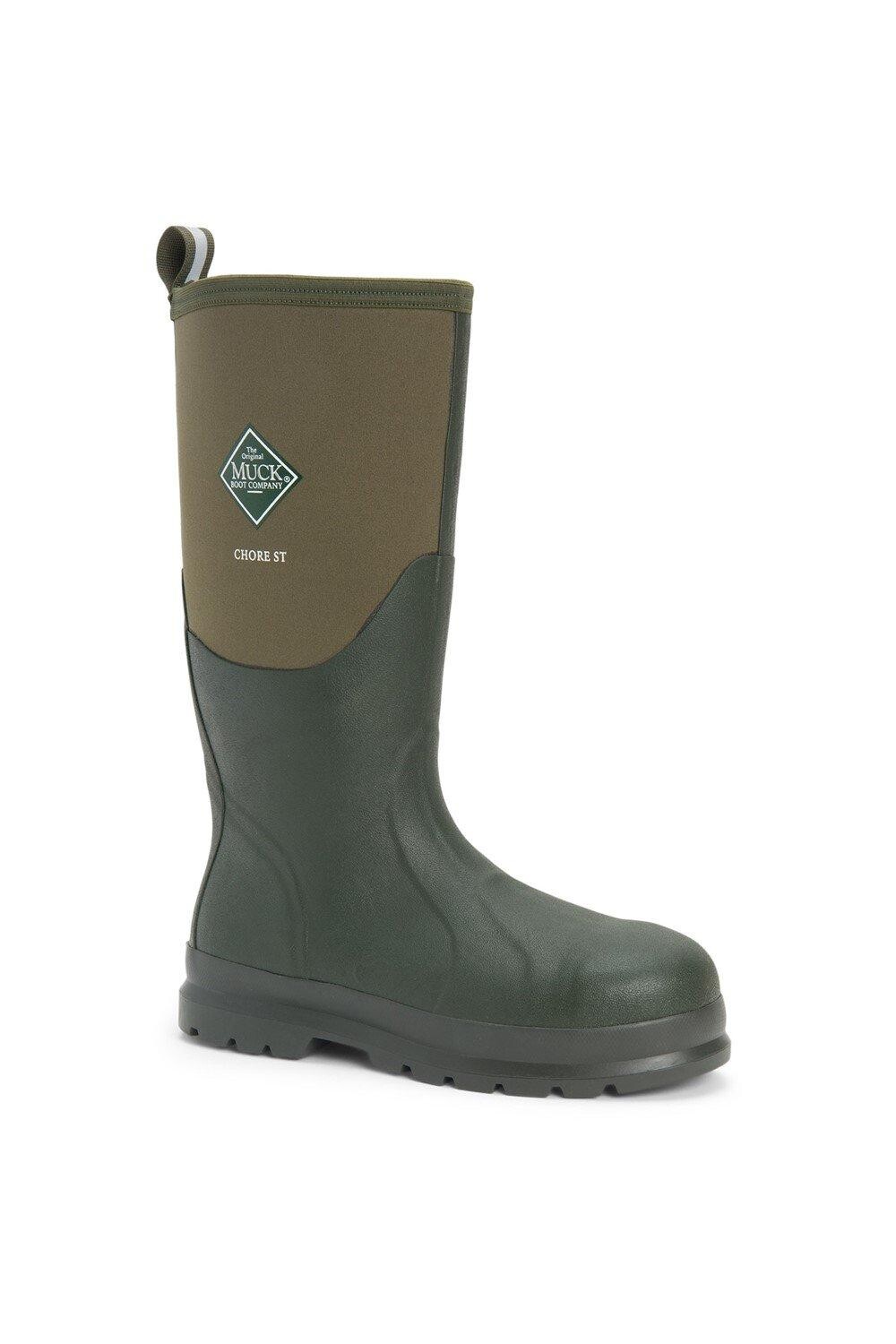 

Защитные резиновые сапоги 'Chore Classic Hi Steel Cap' Muck Boots, зеленый