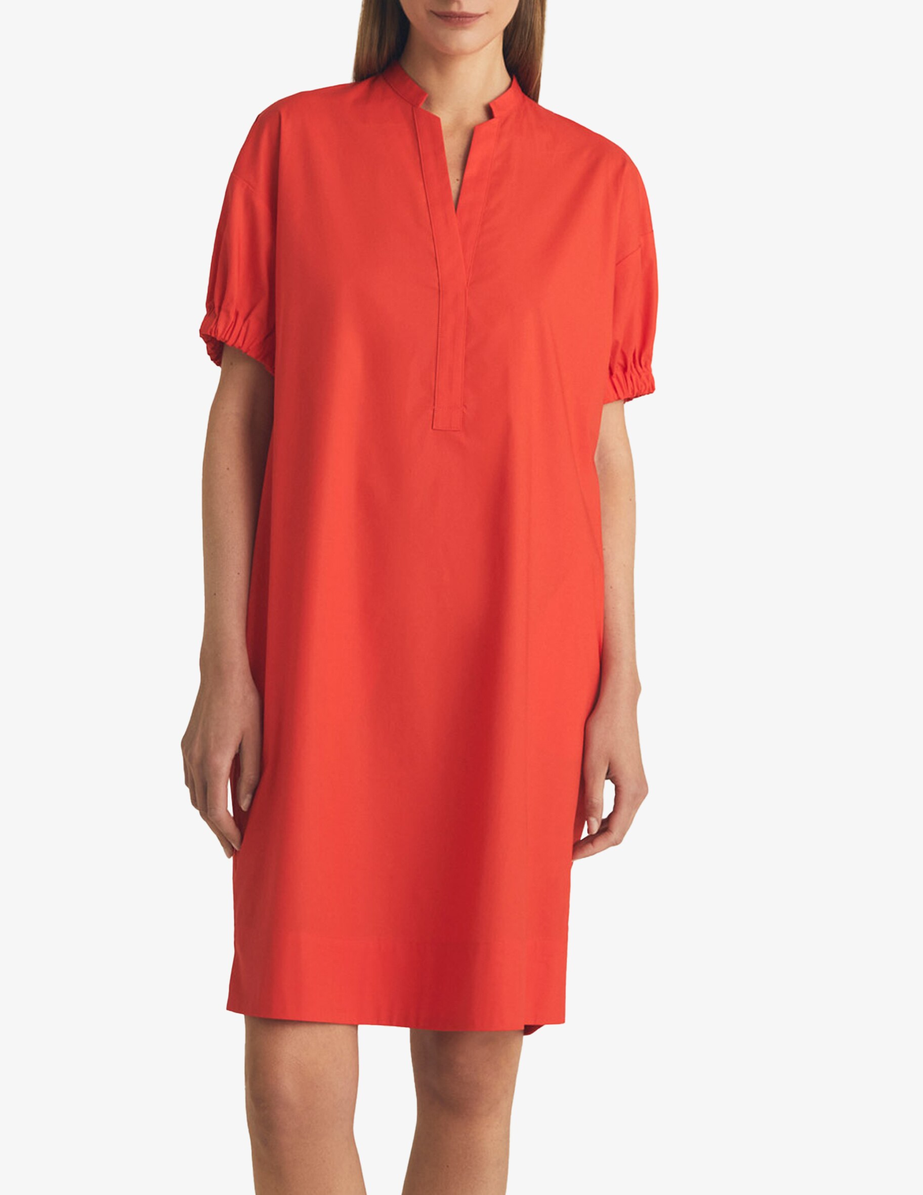 цена Платье-туника с объемными рукавами Rosso35, оранжевый