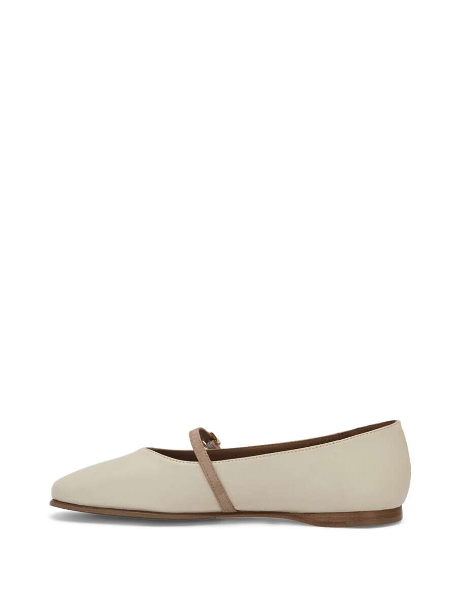 

Балетки LOTTUSSE Ballet Flats with Strap Bailarina, цвет Cream/Chamois
