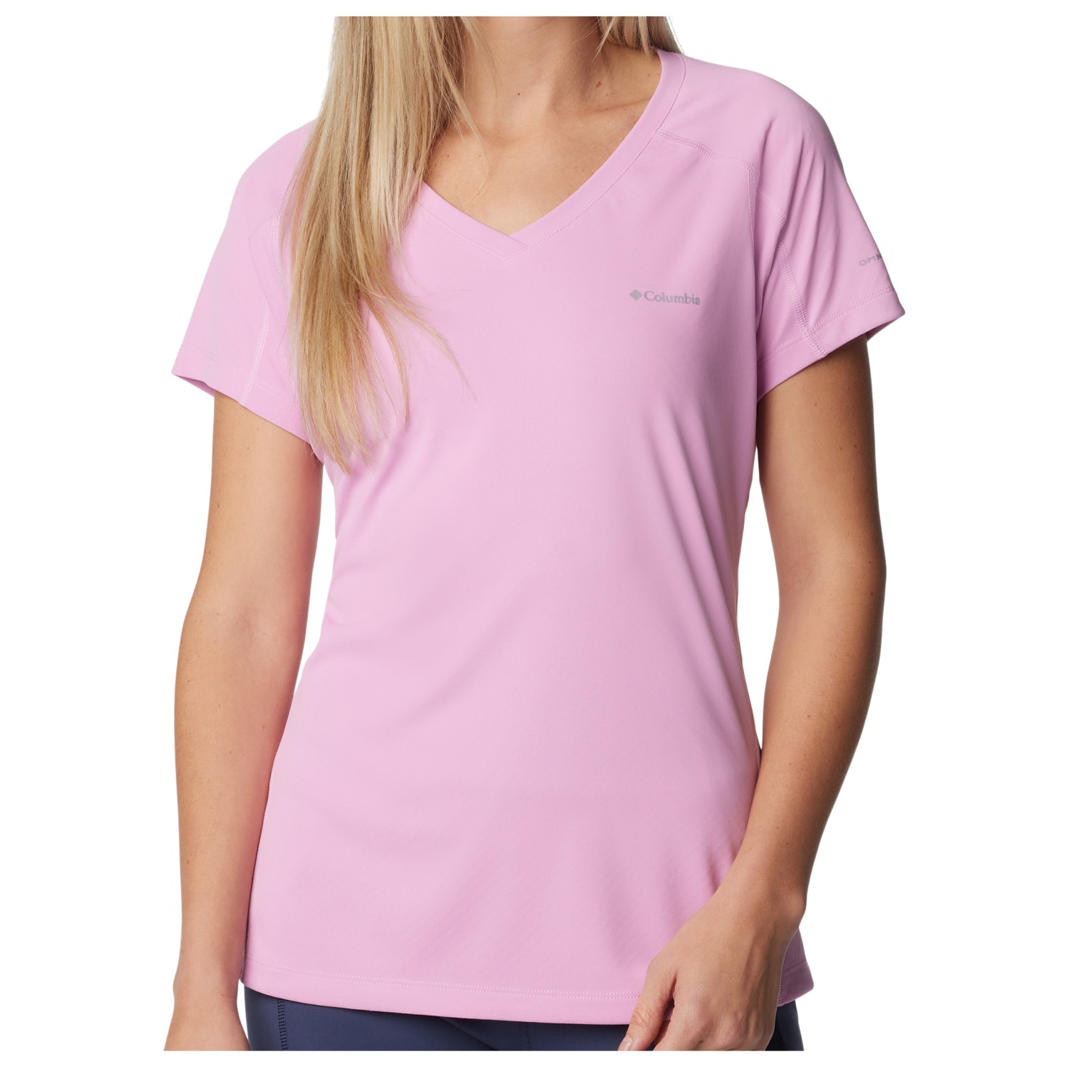 Функциональная рубашка Columbia Women's Zero Rules Short Sleeve Shirt, цвет Cosmos