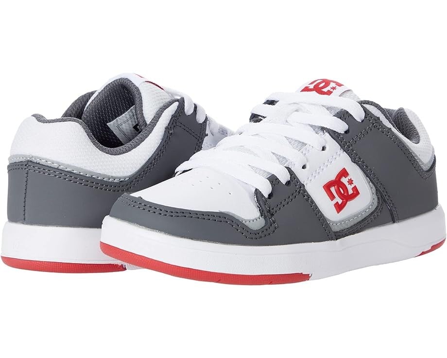 

Кроссовки DC DC Shoes Kids Cure Sneaker, цвет White/Grey/Red