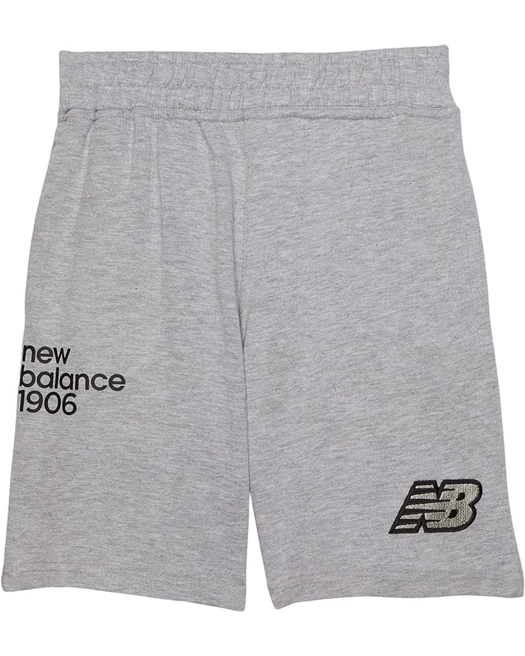 Шорты New Balance Core Fleece Shorts, цвет Grey Heather 1