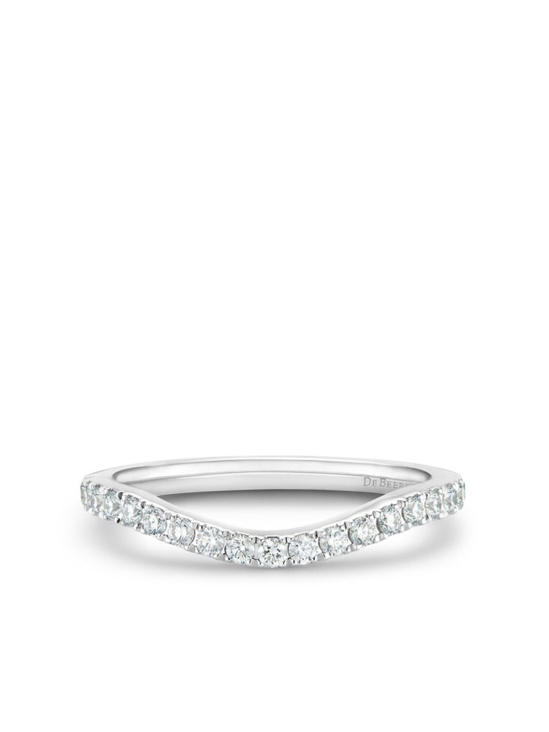 

Платиновое кольцо DB Classic с бриллиантами De Beers Jewellers, белый