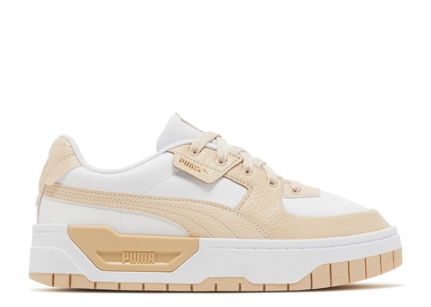 Кроссовки Puma Wmns Cali Dream Leather 'White Shifting Sand', белый кроссовки puma cali dream colorpop white light sand