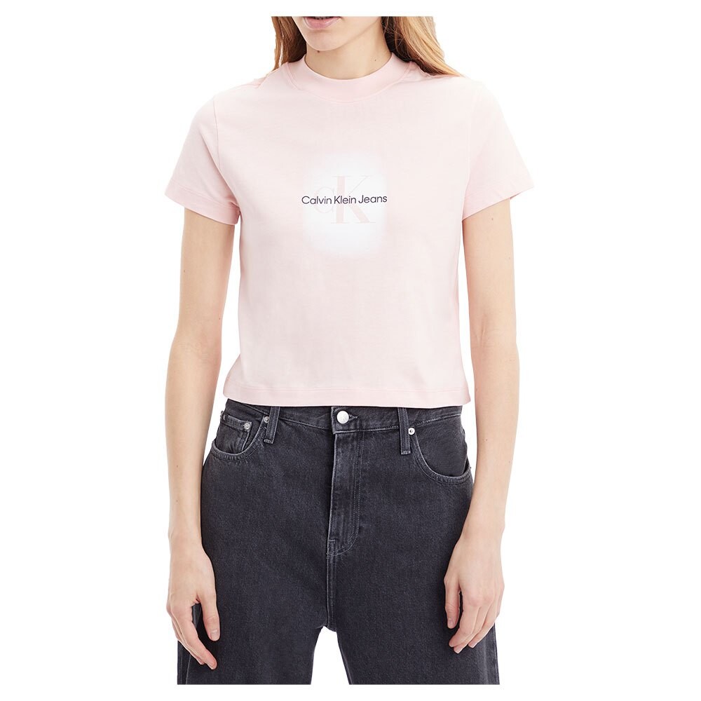 

Футболка Calvin Klein Jeans Spray Monologo Baby, оранжевый