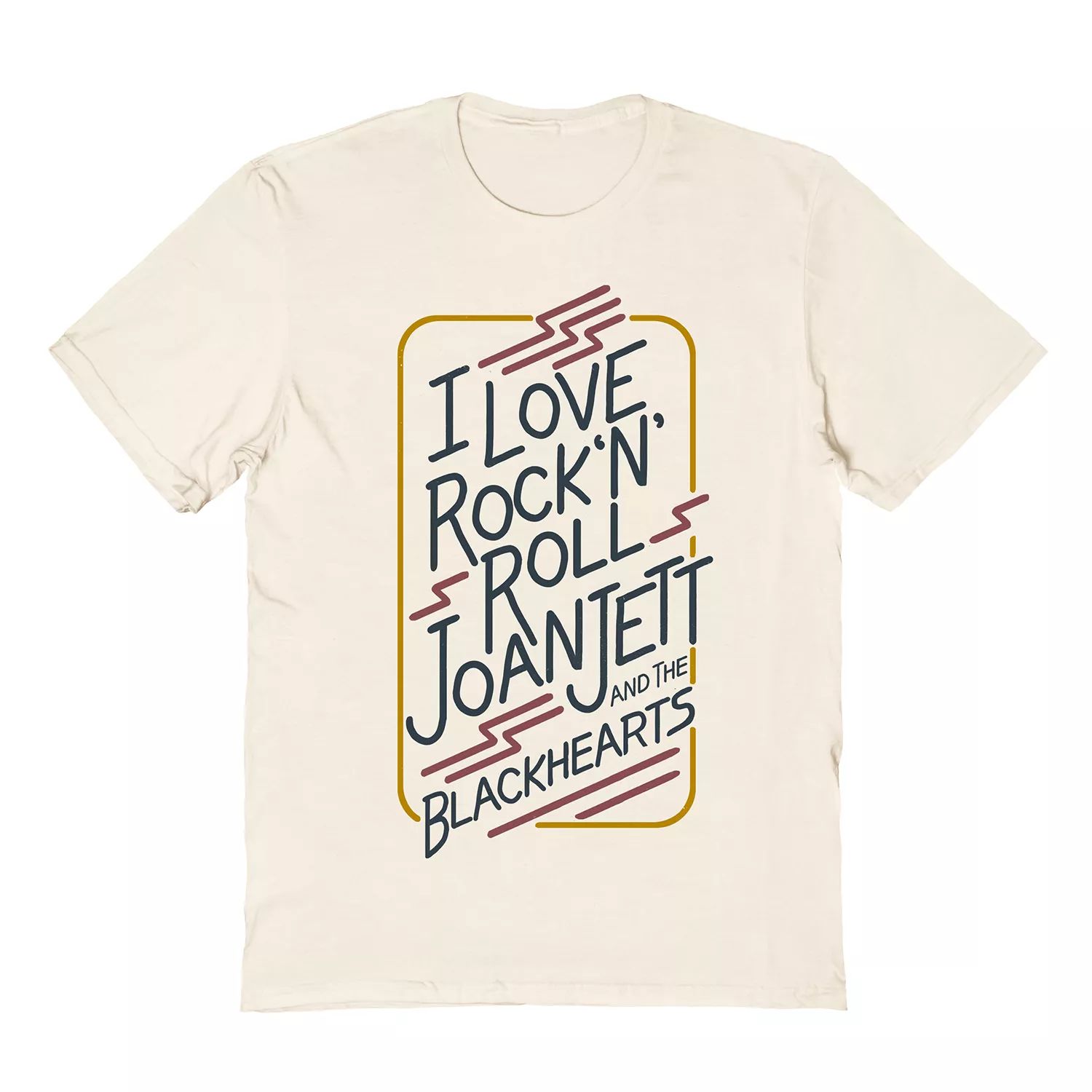 Мужская футболка Joan Jett & The Black Hearts I Love Rock N Roll Licensed Character