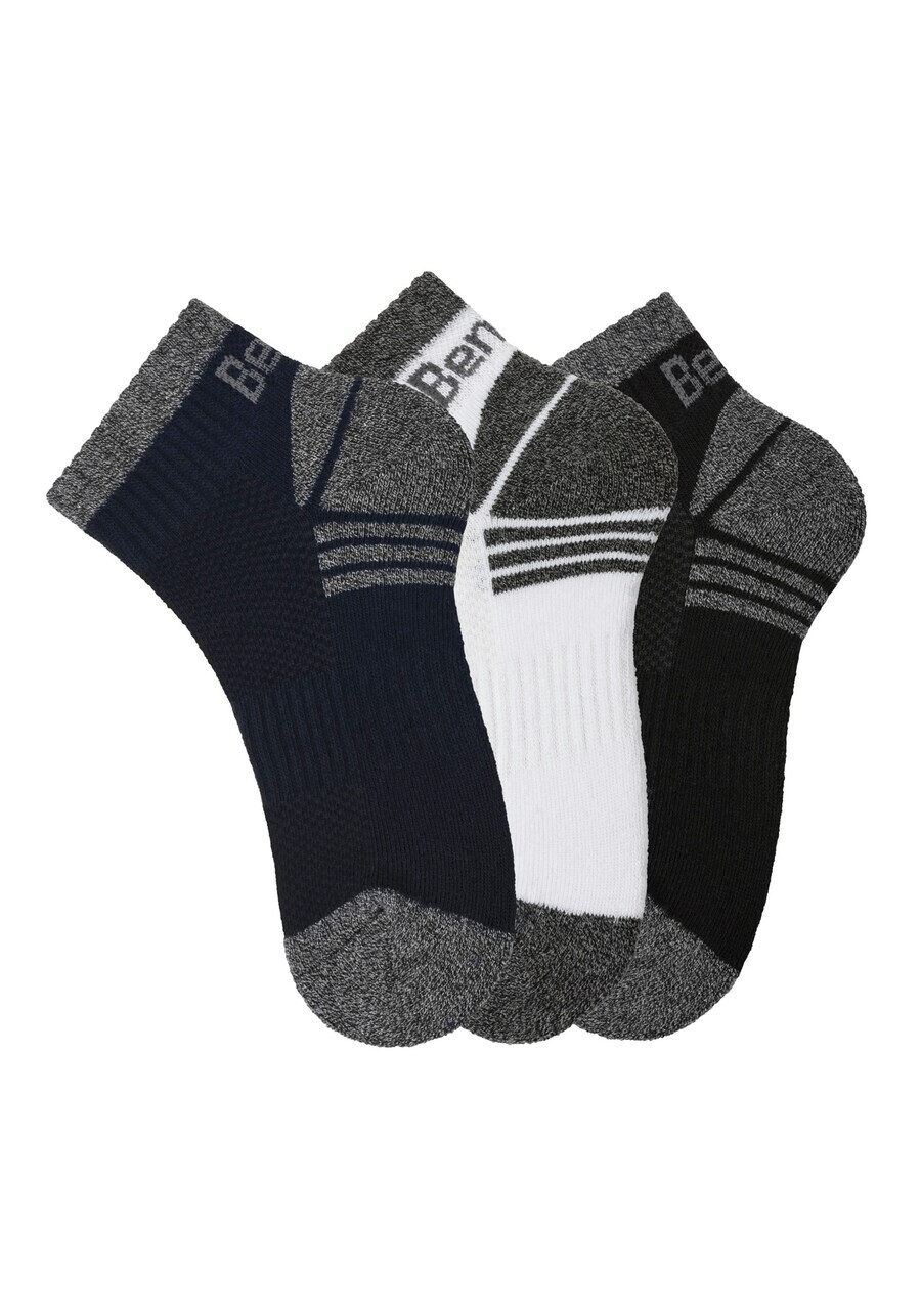 

Носки BENCH Athletic Socks, пятнистый серый/черный/белый с оттенком