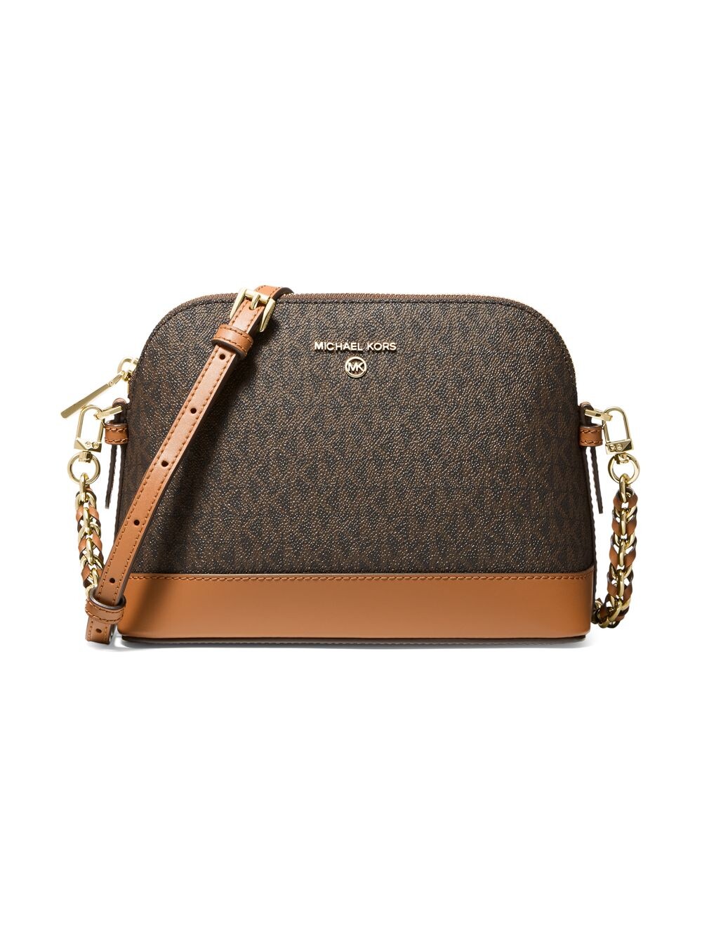

Большая сумка через плечо Jet Set Charm Dome MICHAEL Michael Kors, коричневый