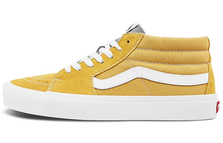 

Туфли для скейтбординга унисекс Vans Sk8-Mid, желтый