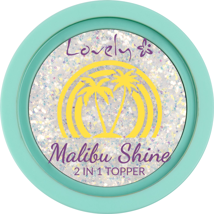 

Тени для век topper de sombra malibu shine Lovely Makeup, цвет n1