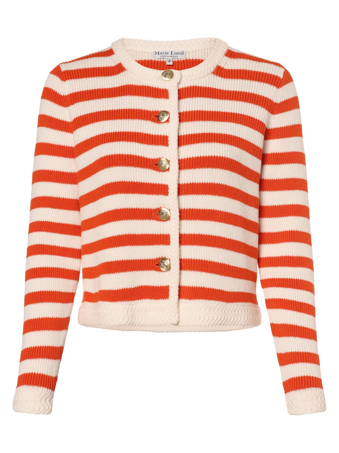 

Кардиган Marie Lund Strickjacke, цвет ecru orange