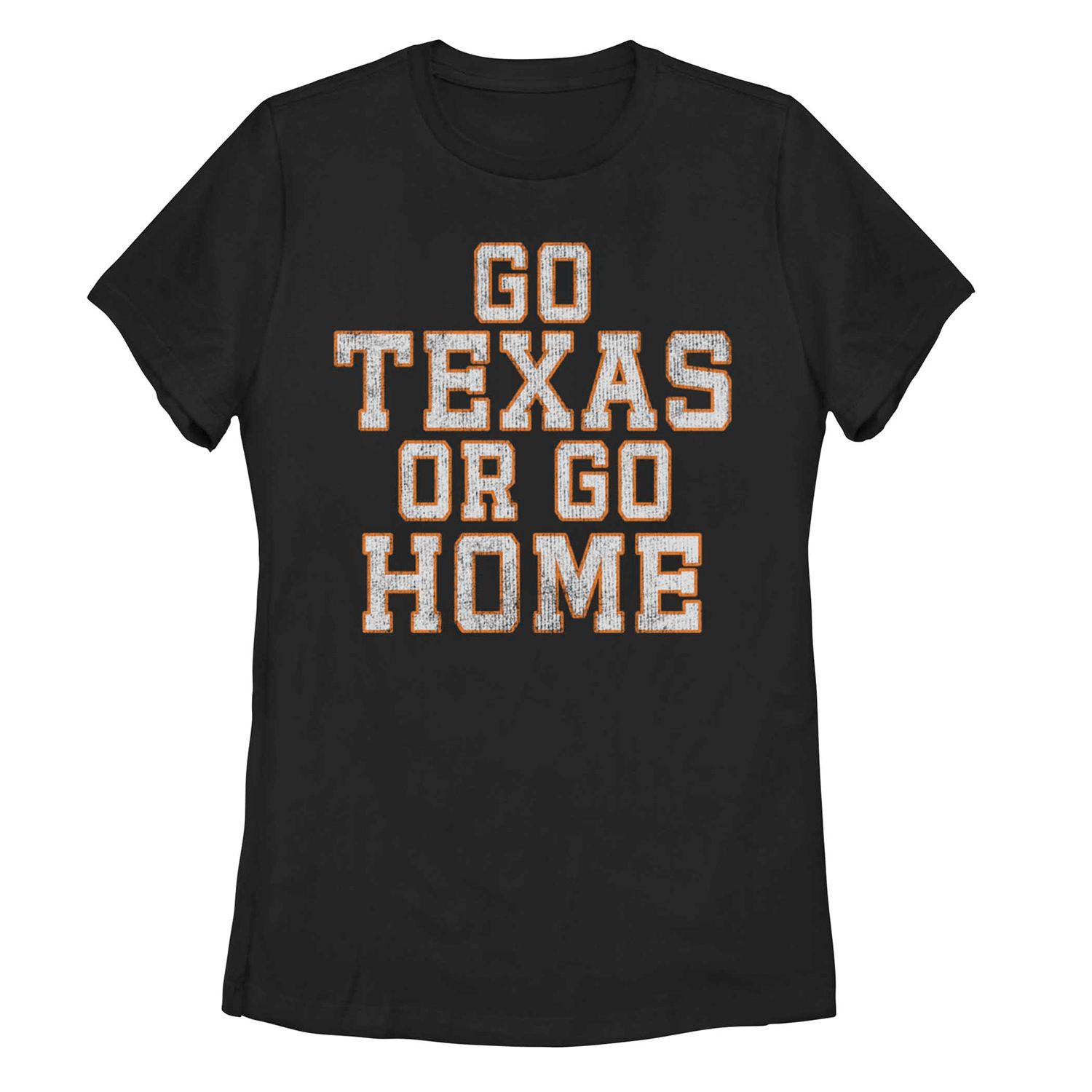 Футболка для юниоров с рисунком «Go Texas Or Go Home»
