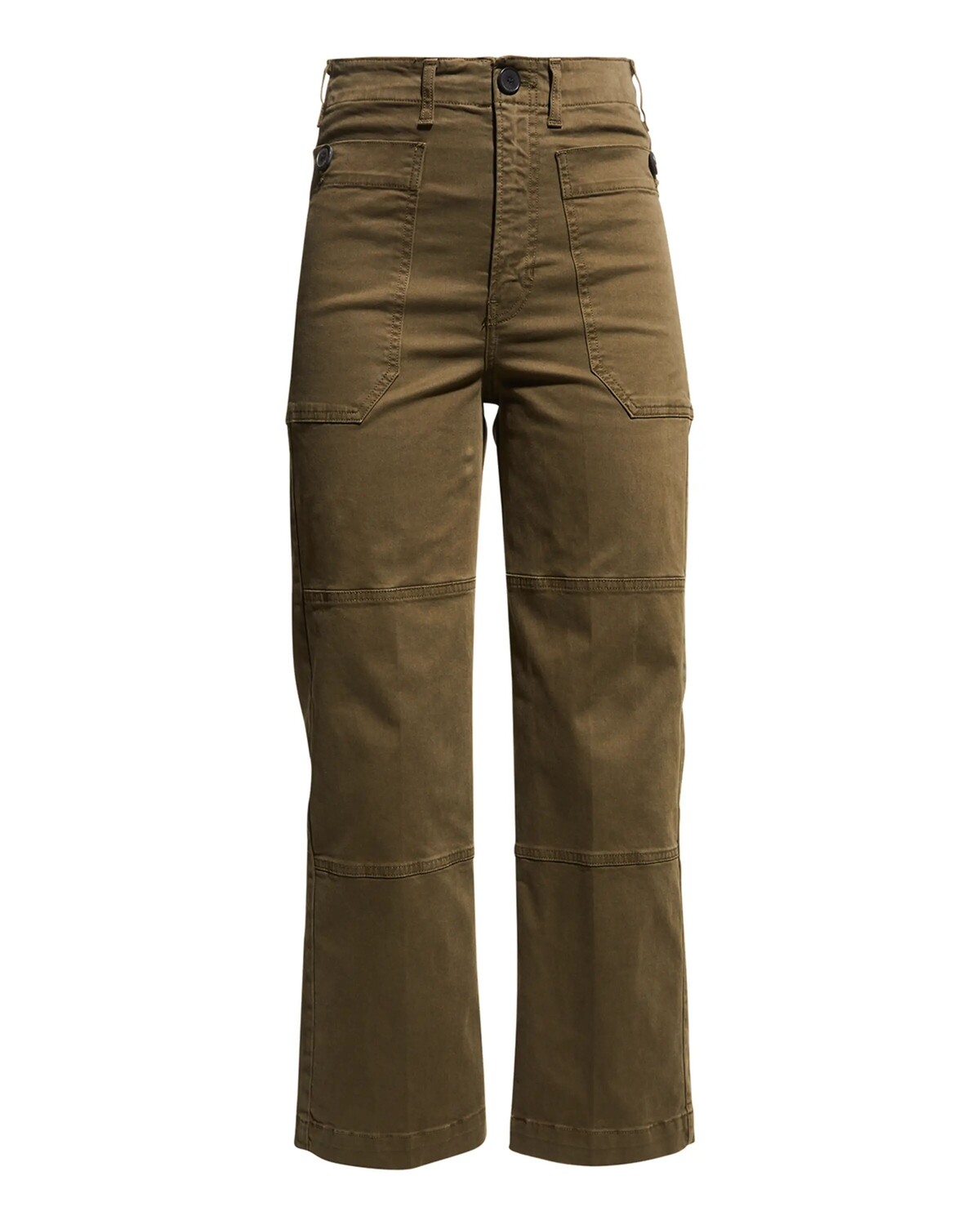 

Универсальные брюки оверсайз с карманами Frame, цвет Washed Fatigue