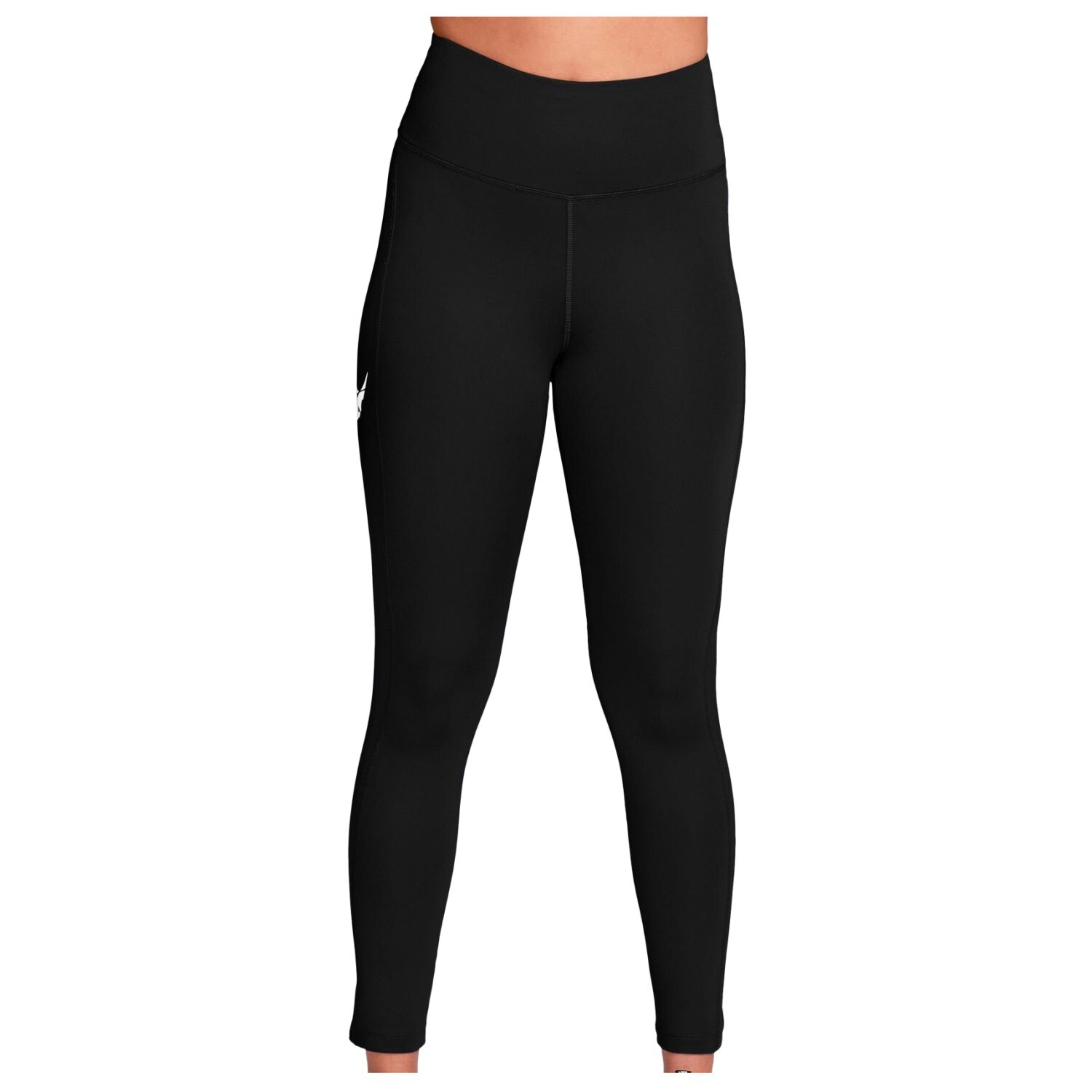 

Колготки для бега Nike Women's Swoosh Fast Mid Rise Legging, цвет Black/White