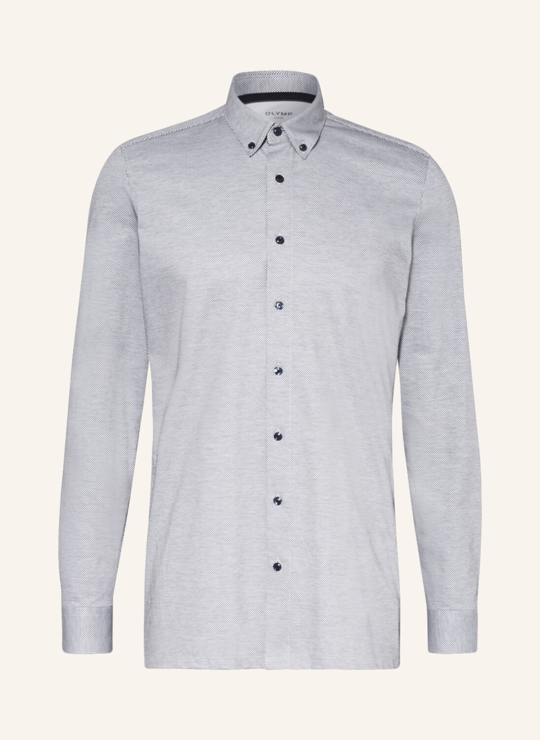 

Рубашка OLYMP JerseyLuxor 24/Seven modern fit, темно-серый