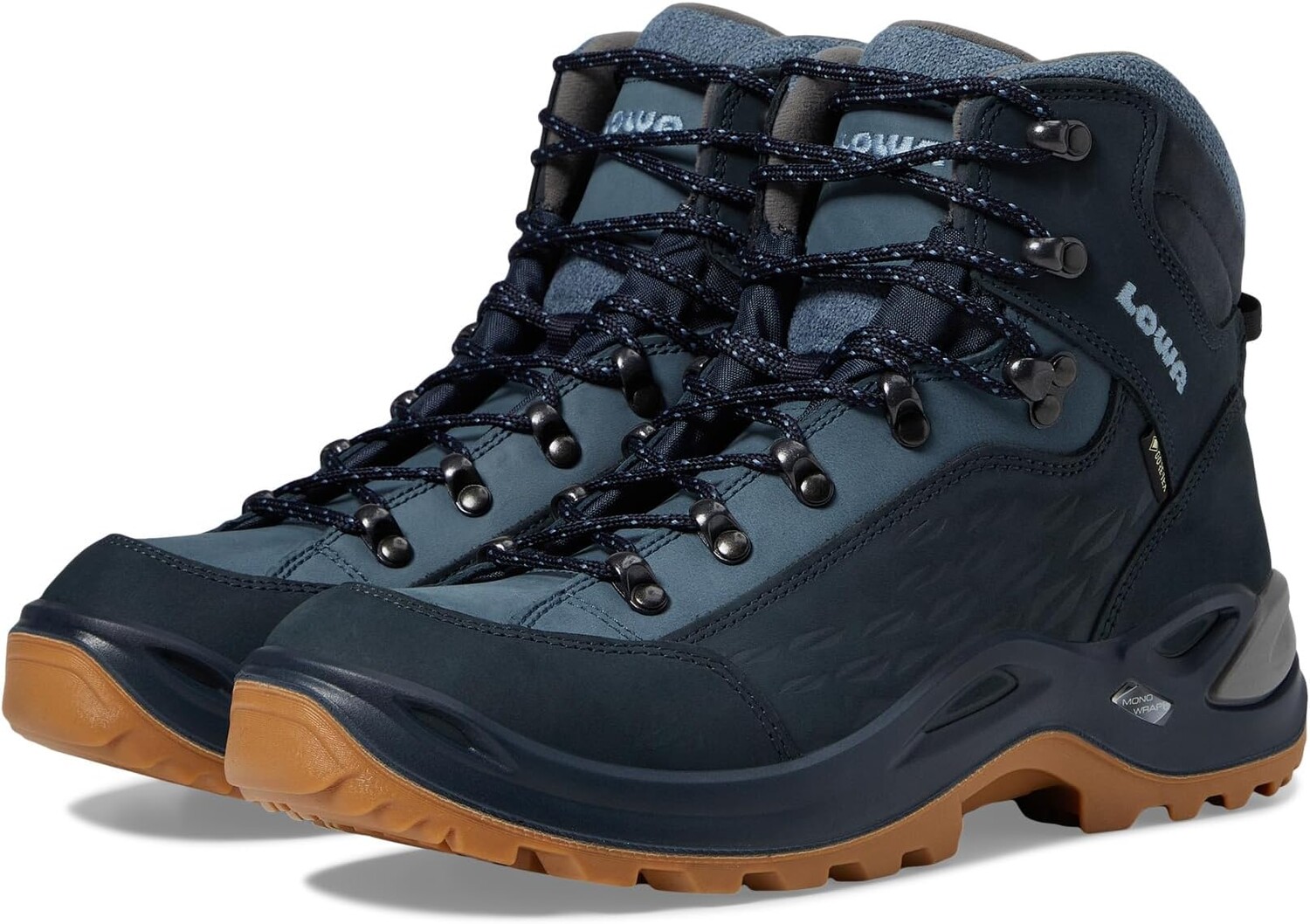 

Ботинки Lowa Renegade Warm GTX Mid, цвет Navy/Ice Blue