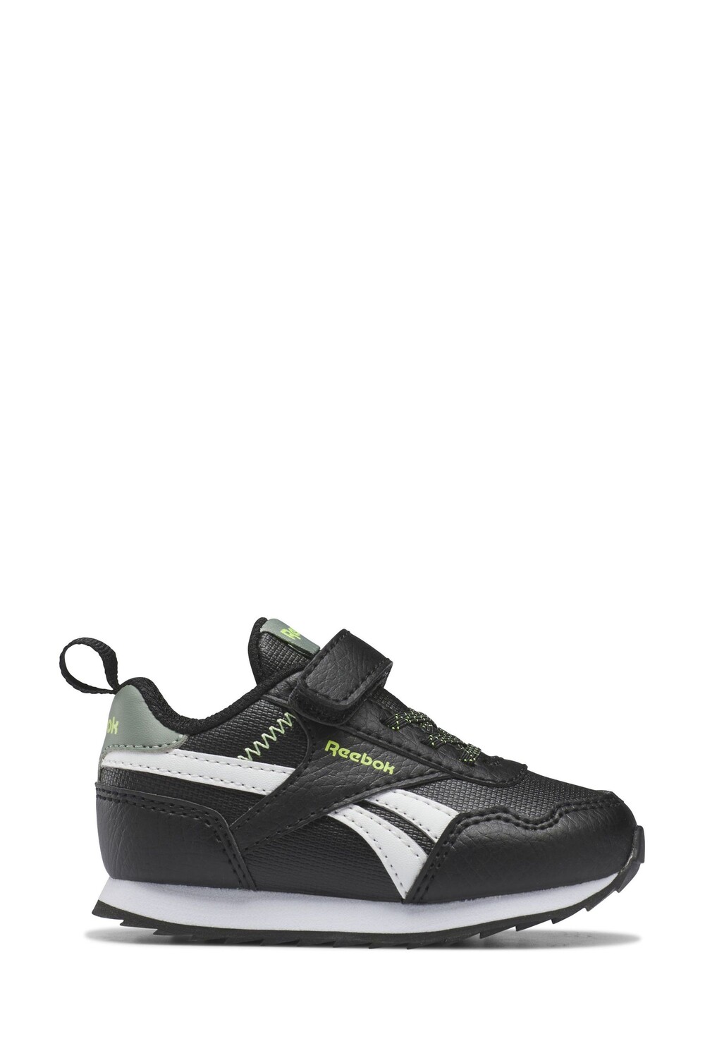 

Черные детские кроссовки Royal Classic Jog 3 Reebok, черный