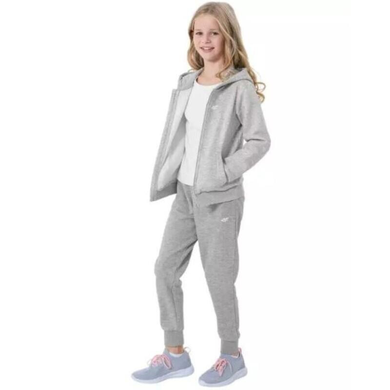 

Гимнастические брюки для девочек 4F Jogger, серые, Серый
