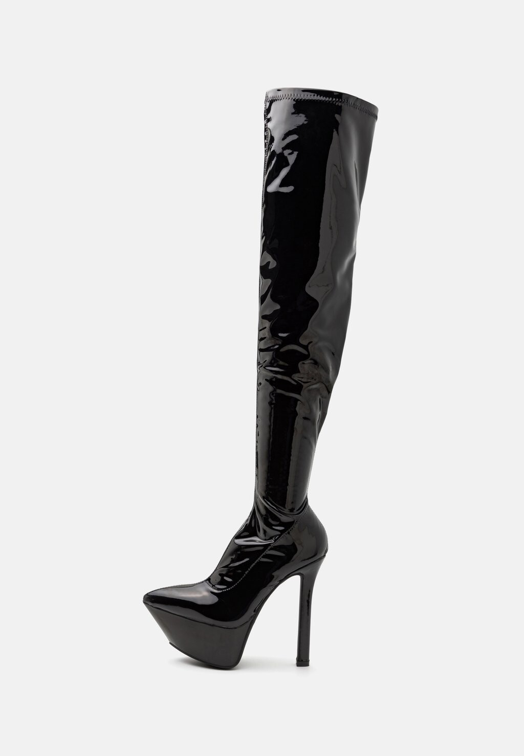

Ботинки на каблуке Rebel LAMODA, черный
