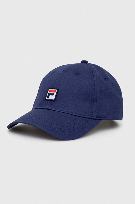 

Хлопковая бейсболка Fila, темно-синий