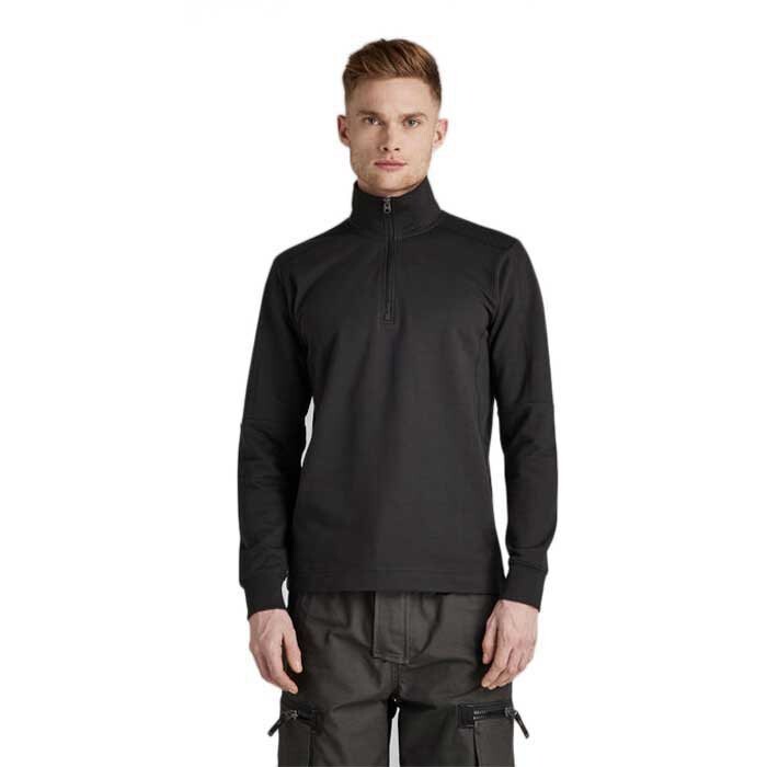 

Свитер G-Star Moto Tweeter Half Zip, черный