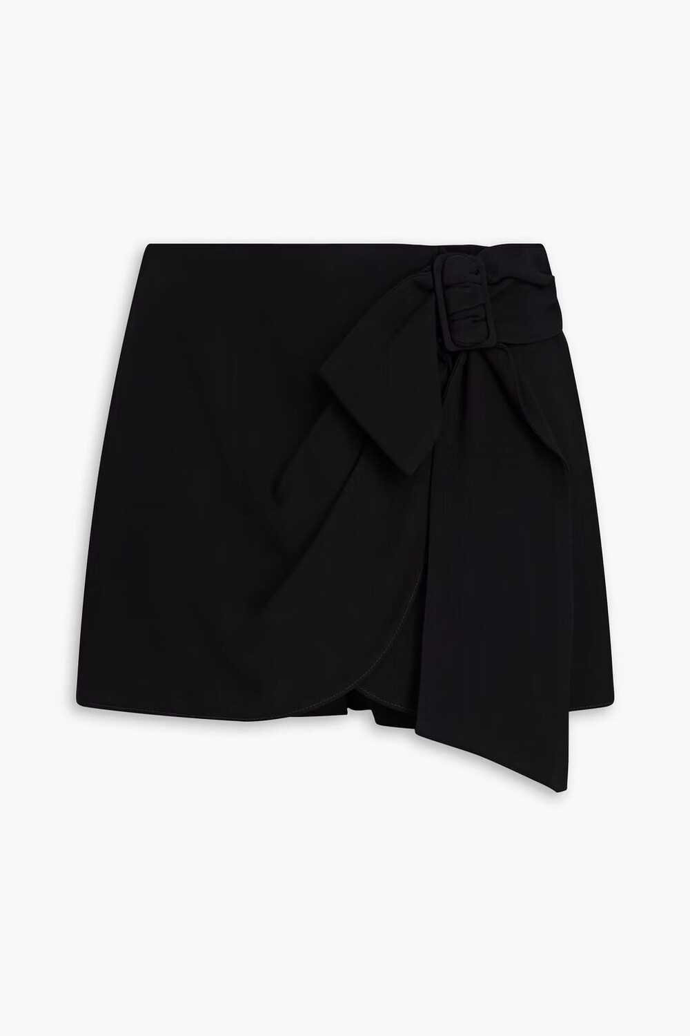 

Креповые шорты с эффектом юбки Redvalentino, черный