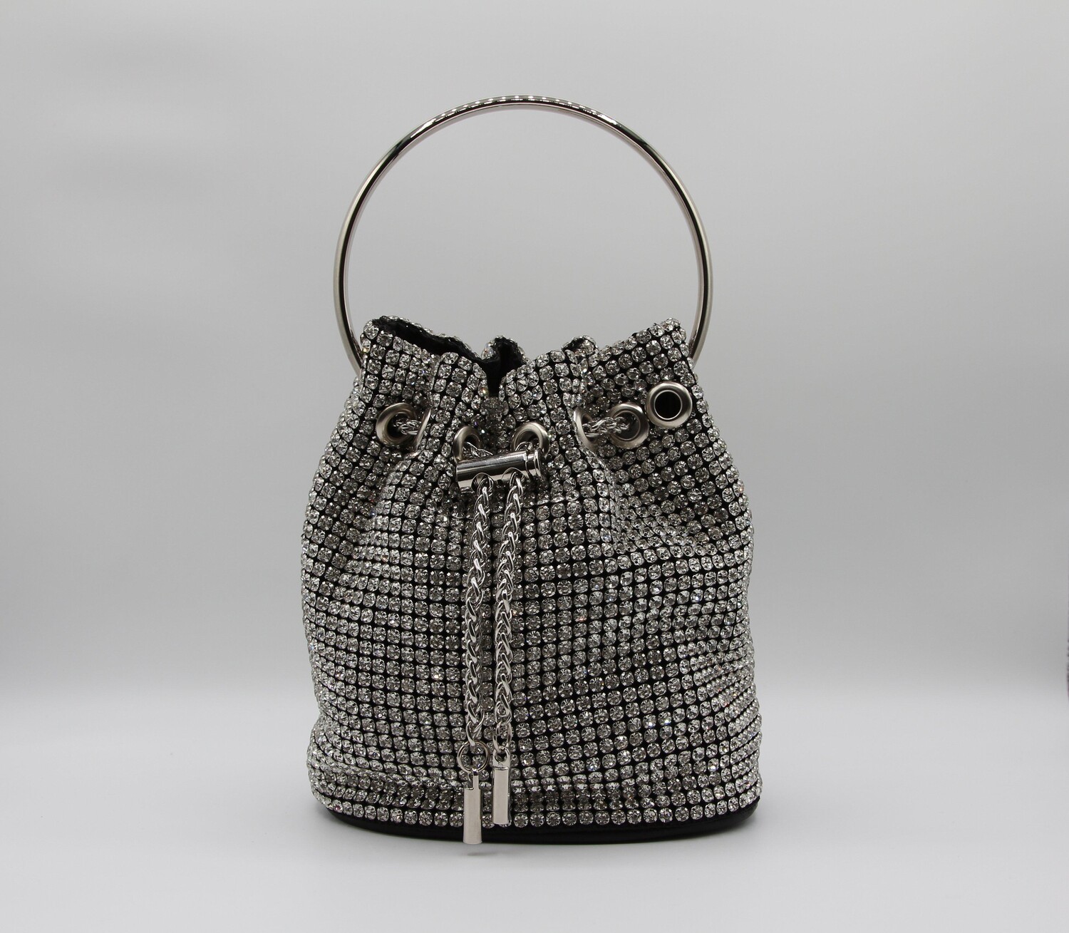 

Сумка-ведро с бриллиантами KOKO COUTURE, черный