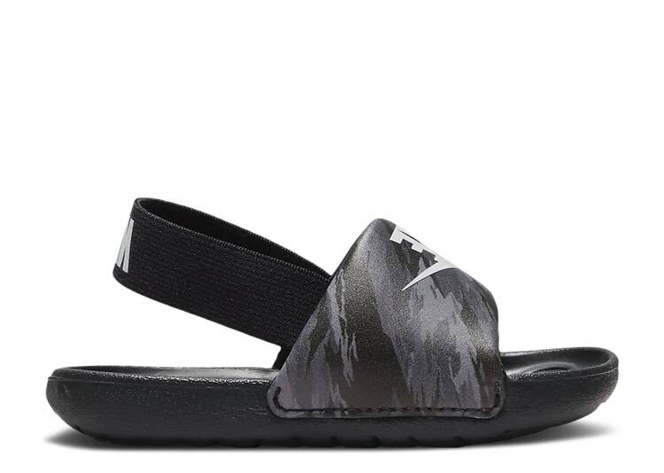

Кроссовки Nike KAWA SLIDE SE TD 'BLACK CAMO', черный