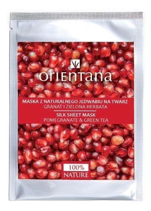 

Orientana Granat i Zielona Herbata тканевая маска для лица, 1 шт.