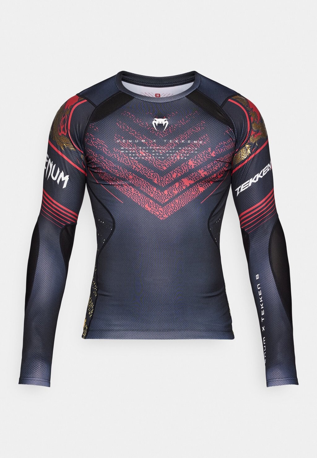 

Топ с длинными рукавами TEKKEN MARSHALL RASHGUARDS Venum, черный