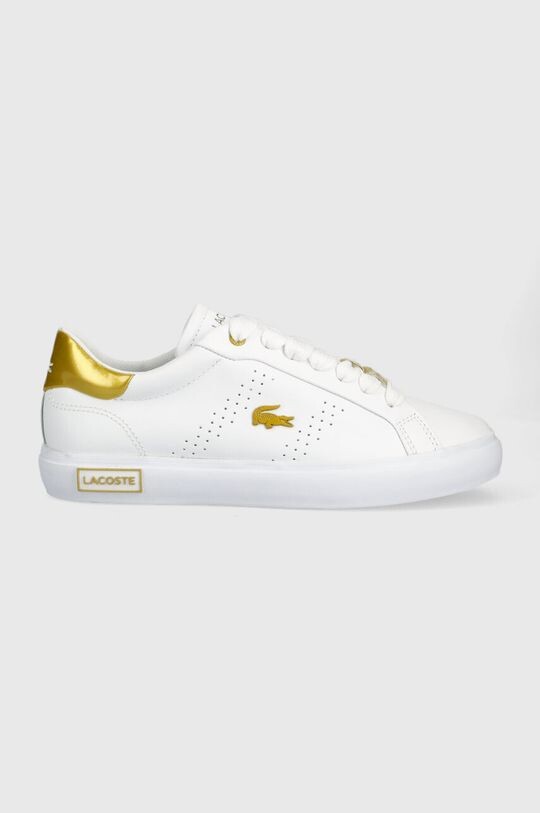 

Кожаные кроссовки Powercourt 2.0 Lacoste, белый