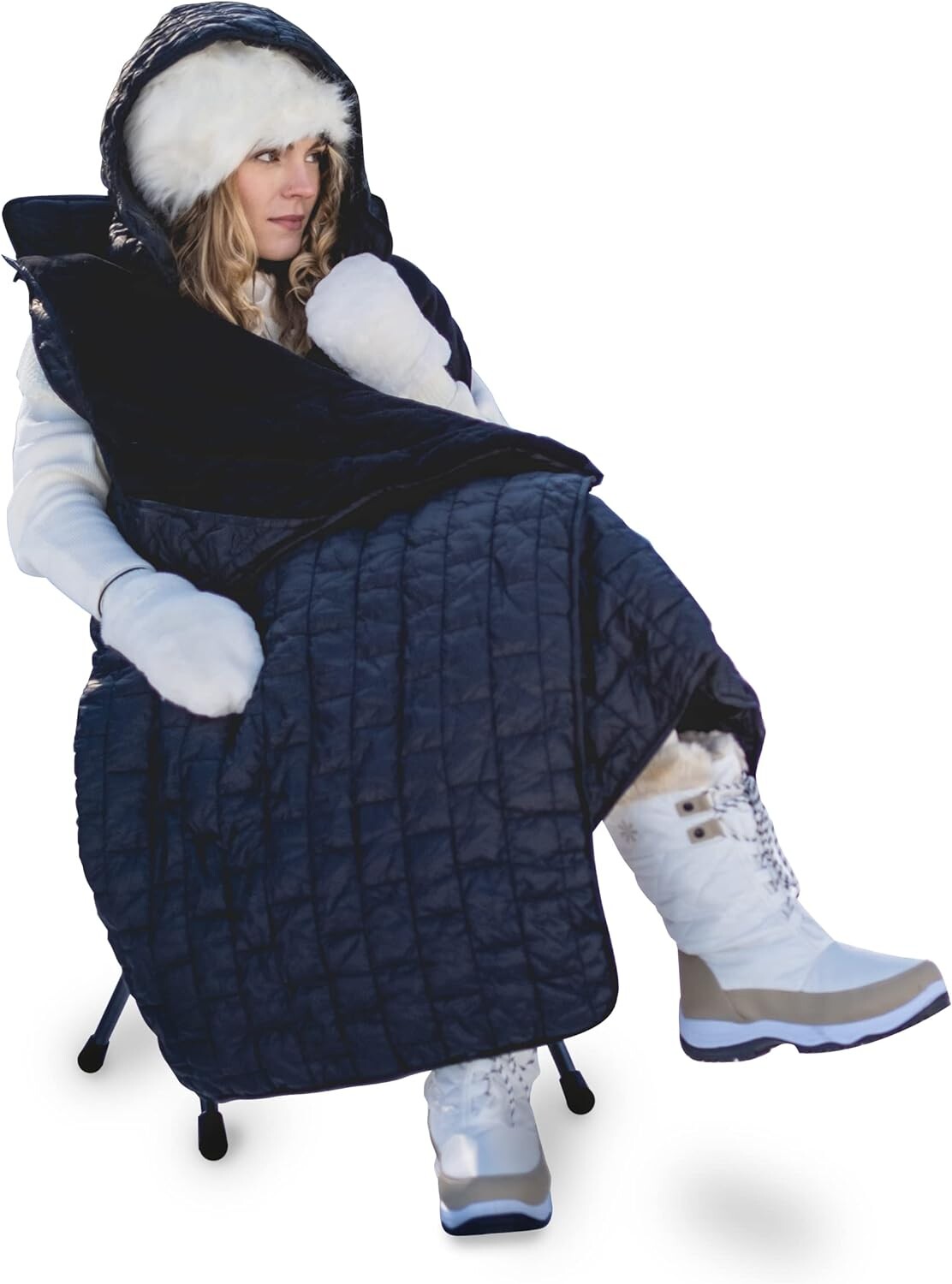 

Одеяло с капюшоном YunWen Toasty, черный