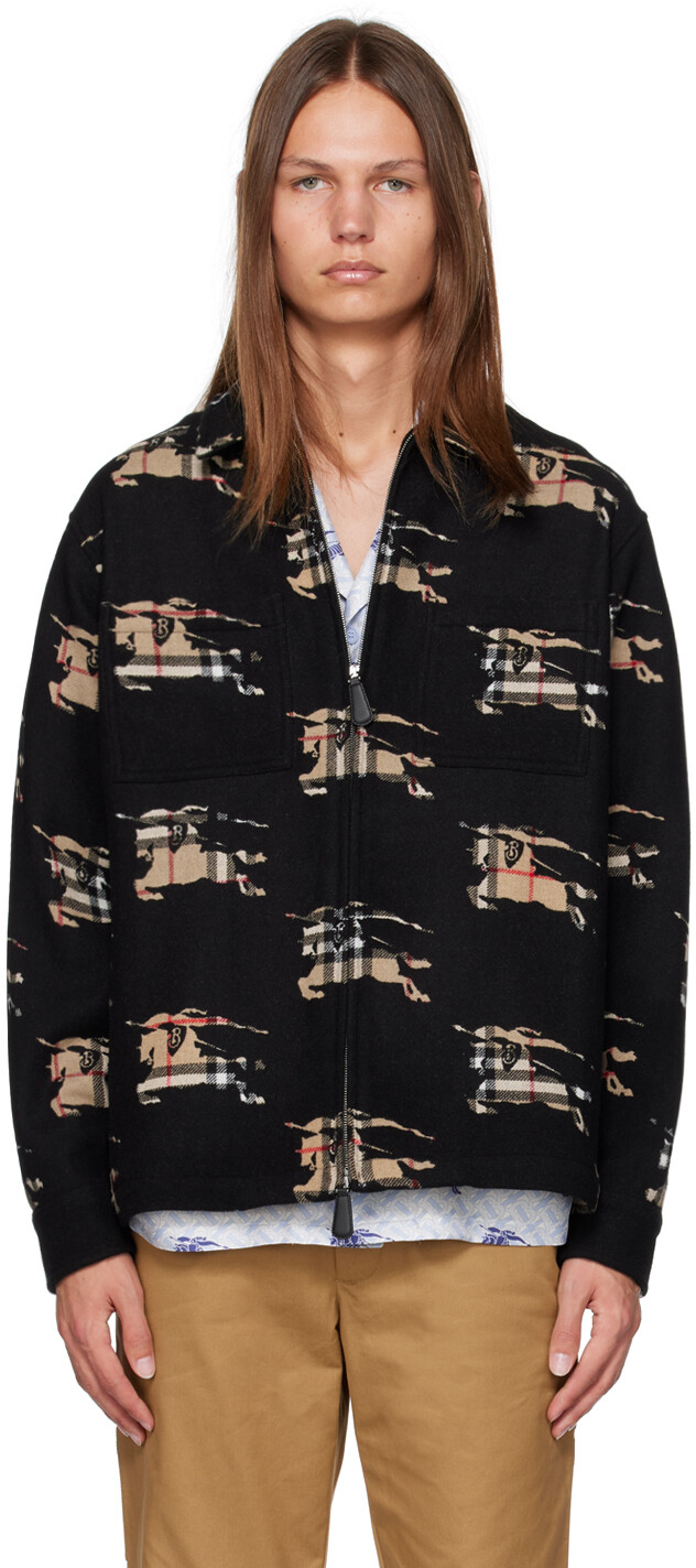 

Черная рубашка ЭКД Burberry