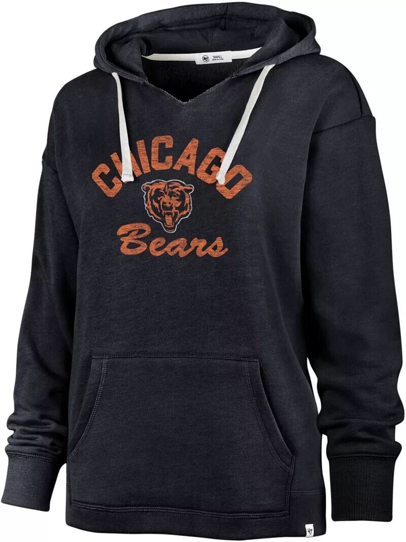 

Женская синяя худи с запахом Chicago Bears '47 Chicago Bears