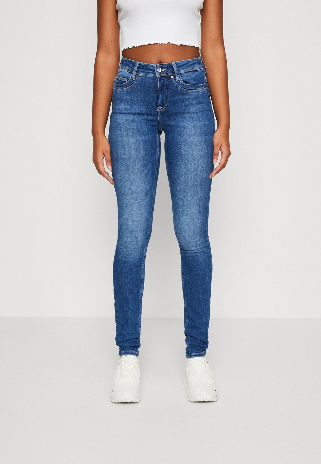 

Джинсы Skinny Fit ONLY Onlblush, темно-синий деним