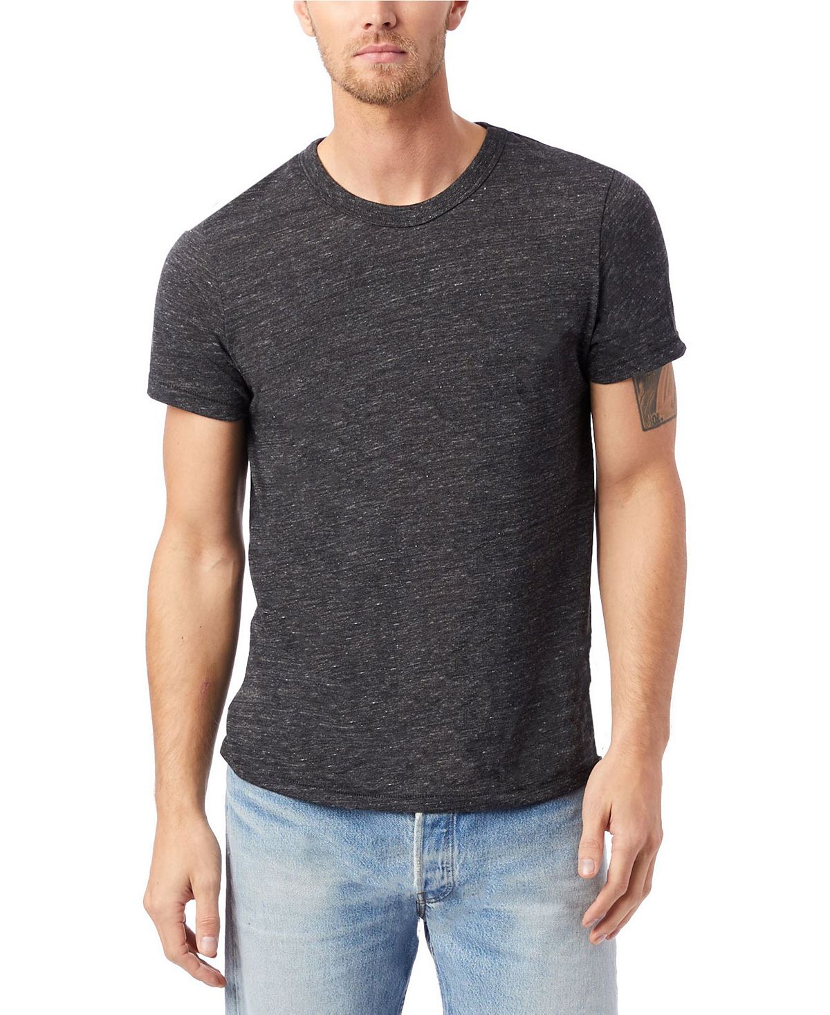 Мужская футболка из эко-джерси с круглым вырезом Alternative Apparel