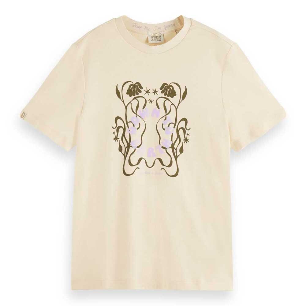 

Футболка Scotch & Soda Regular-Fit, бежевый