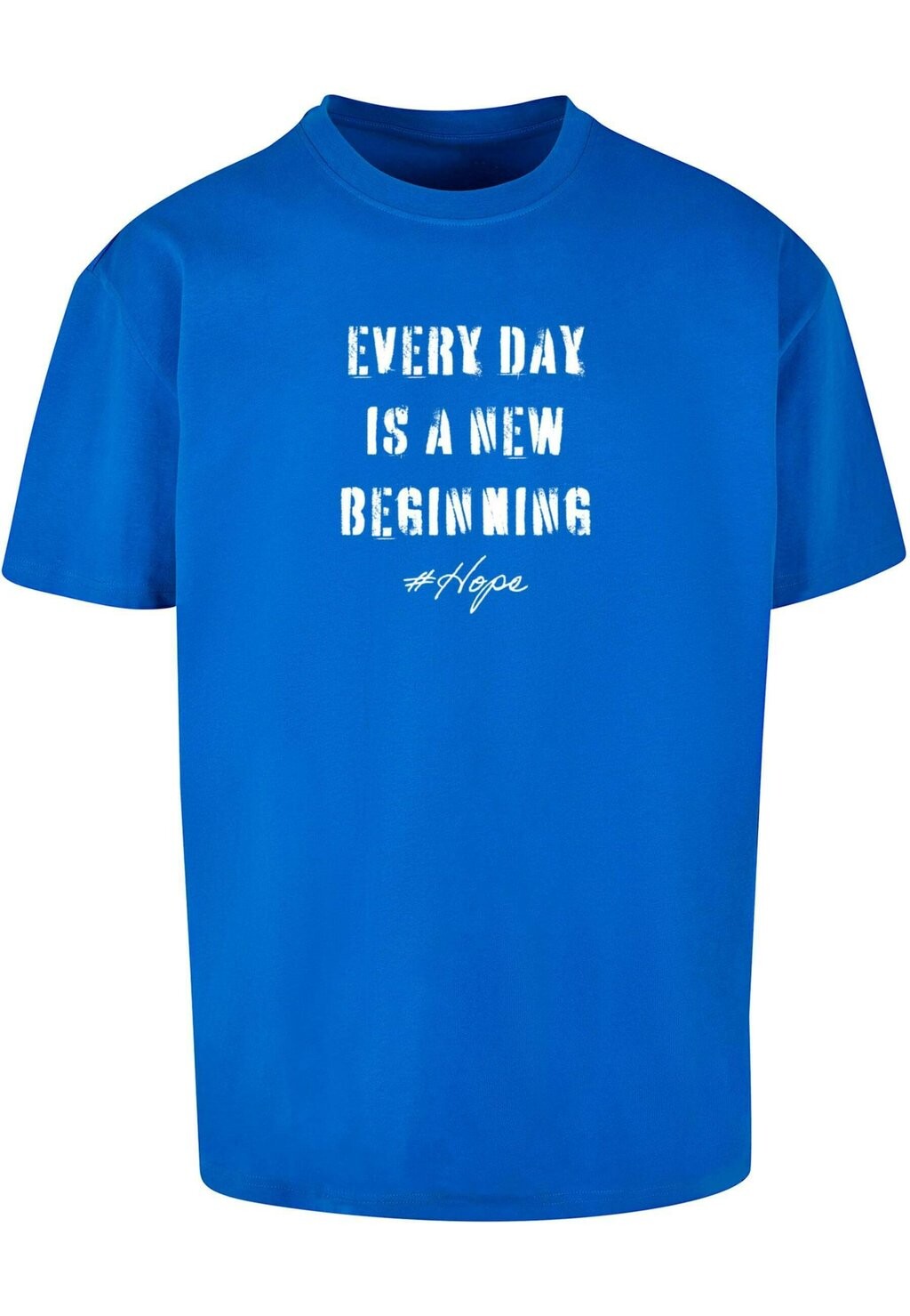 

Футболка с принтом HOPE HEAVY OVERSIZED Merchcode, цвет cobalt blue